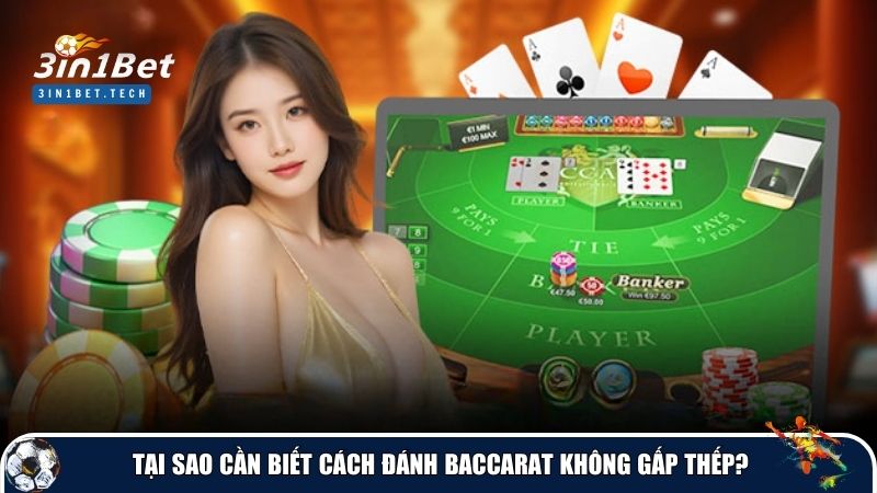 Cách đánh Baccarat không gấp thếp là một chiến lược thông minh